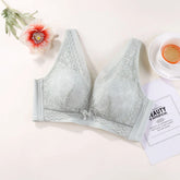 Thin Upper and Thick Lower Non-magnetic New Style Comfortable Underwear without Steel Rings for Women Gathering and Tucking Paramilis Skin-friendly Breathable Adjustable Bra SHOPEZRA L.L.C.