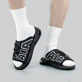 Slippers Men Air Cushion Design Slide Man Summer New PVC Soft Non-slip Men&