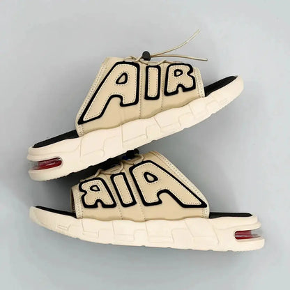 Slippers Men Air Cushion Design Slide Man Summer New PVC Soft Non-slip Men&