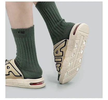 Slippers Men Air Cushion Design Slide Man Summer New PVC Soft Non-slip Men&