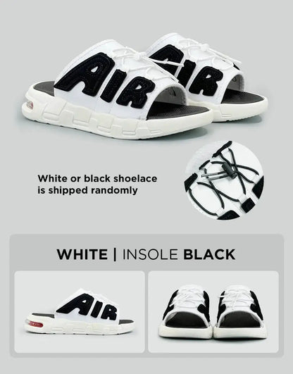 Slippers Men Air Cushion Design Slide Man Summer New PVC Soft Non-slip Men&