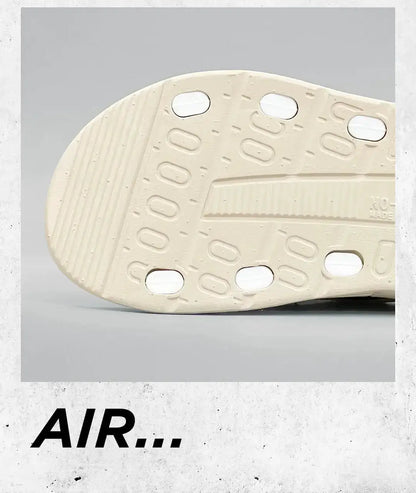Slippers Men Air Cushion Design Slide Man Summer New PVC Soft Non-slip Men&