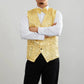 New Design Men Sequins Pattern Glitter Embellished V-neck Blazer Vest Male Evening Party Suits Plus Size hot SHOPEZRA L.L.C.
