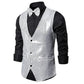 New Design Men Sequins Pattern Glitter Embellished V-neck Blazer Vest Male Evening Party Suits Plus Size hot SHOPEZRA L.L.C.