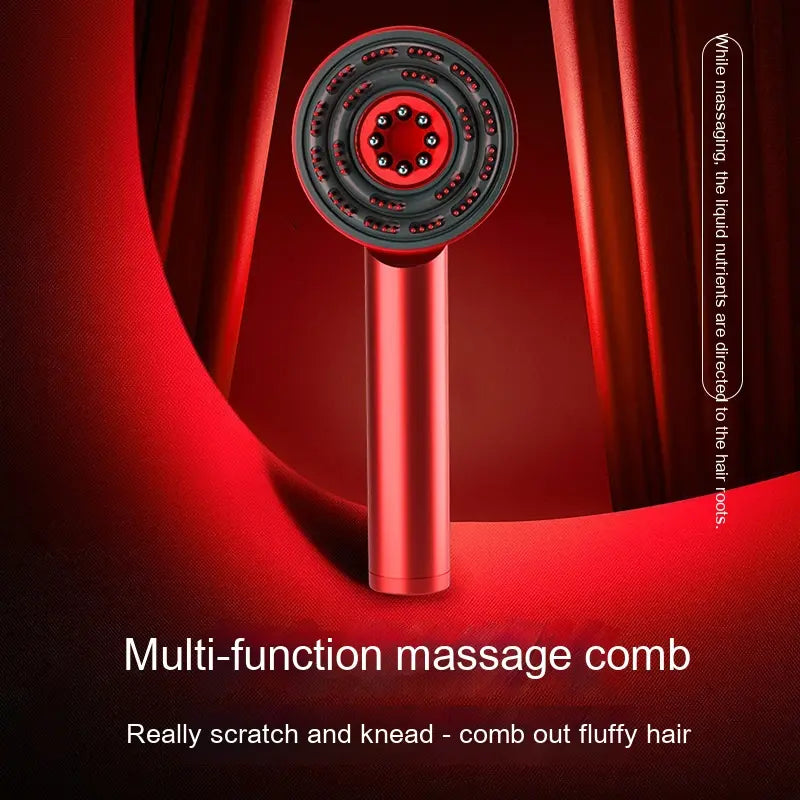 Multi-function scalp massager comb designed for soothing relief and enhanced hair health.