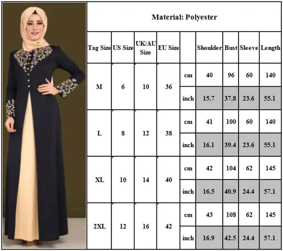 Muslim Dress Womens Fashion Abaya Dubai Appliques Turkey Women Elegant Long by Dropshipman