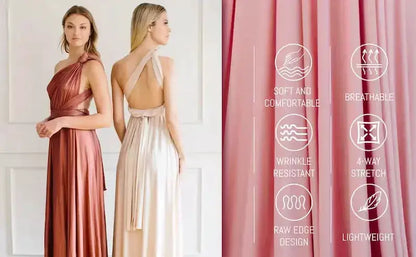 Multiway Maxi Dress Bridesmaid Dress Infinity Cocktail Dress Floor Length Bridesmaid Dress Maxi Dress for Bridesmaid Gifts by Dropshipman