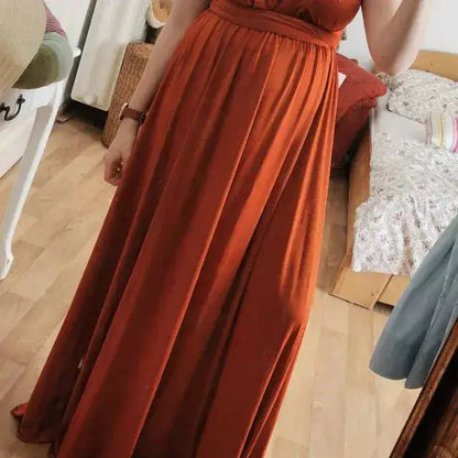 Multiway Maxi Dress Bridesmaid Dress Infinity Cocktail Dress Floor Length Bridesmaid Dress Maxi Dress for Bridesmaid Gifts by Dropshipman
