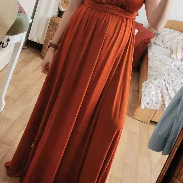 Multiway Maxi Dress Bridesmaid Dress Infinity Cocktail Dress Floor Length Bridesmaid Dress Maxi Dress for Bridesmaid Gifts SHOPEZRA L.L.C.