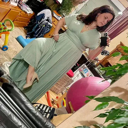 Multiway Maxi Dress Bridesmaid Dress Infinity Cocktail Dress Floor Length Bridesmaid Dress Maxi Dress for Bridesmaid Gifts by Dropshipman
