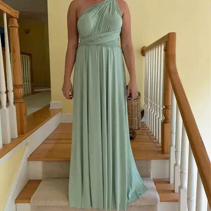 Multiway Maxi Dress Bridesmaid Dress Infinity Cocktail Dress Floor Length Bridesmaid Dress Maxi Dress for Bridesmaid Gifts by Dropshipman
