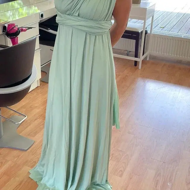 Multiway Maxi Dress Bridesmaid Dress Infinity Cocktail Dress Floor Length Bridesmaid Dress Maxi Dress for Bridesmaid Gifts SHOPEZRA L.L.C.