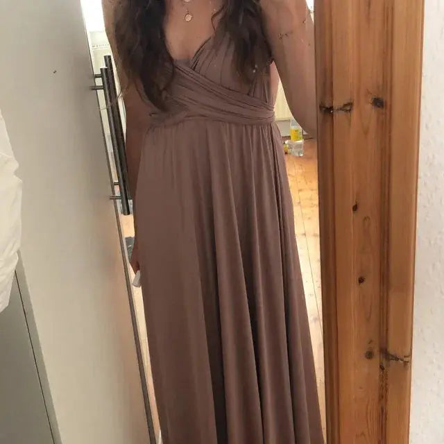 Multiway Maxi Dress Bridesmaid Dress Infinity Cocktail Dress Floor Length Bridesmaid Dress Maxi Dress for Bridesmaid Gifts SHOPEZRA L.L.C.