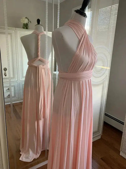 Multiway Maxi Dress Bridesmaid Dress Infinity Cocktail Dress Floor Length Bridesmaid Dress Maxi Dress for Bridesmaid Gifts by Dropshipman