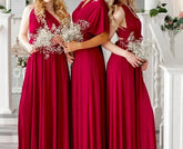 Multiway Maxi Dress Bridesmaid Dress Infinity Cocktail Dress Floor Length Bridesmaid Dress Maxi Dress for Bridesmaid Gifts SHOPEZRA L.L.C.