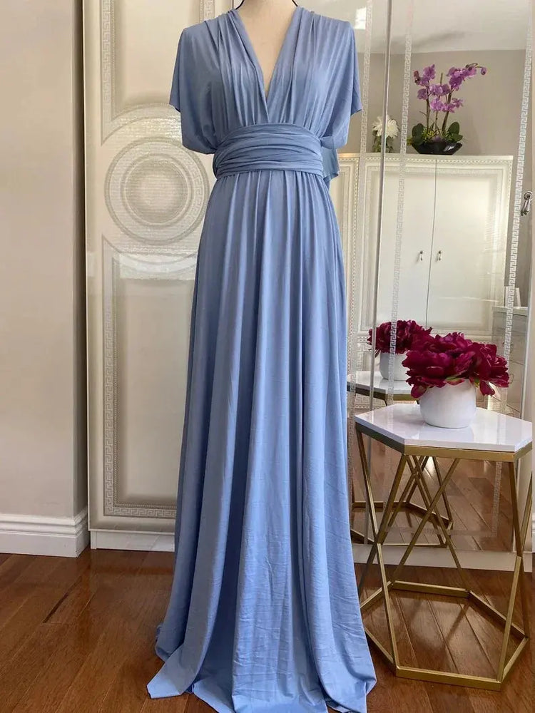 Multiway Maxi Dress Bridesmaid Dress Infinity Cocktail Dress Floor Length Bridesmaid Dress Maxi Dress for Bridesmaid Gifts SHOPEZRA L.L.C.