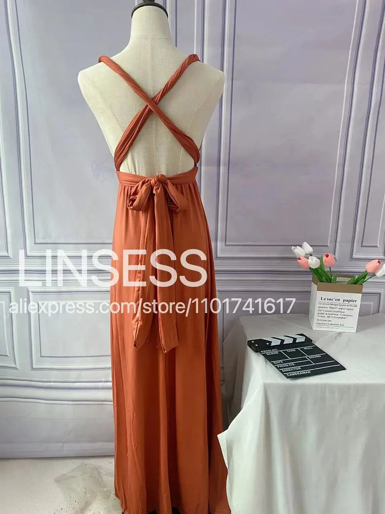 Multiway Maxi Dress Bridesmaid Dress Infinity Cocktail Dress Floor Length Bridesmaid Dress Maxi Dress for Bridesmaid Gifts SHOPEZRA L.L.C.