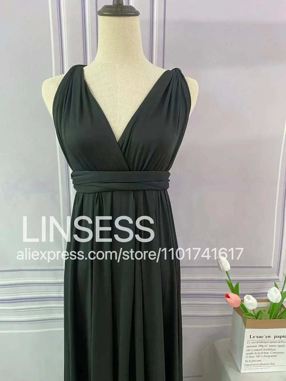 Multiway Maxi Dress Bridesmaid Dress Infinity Cocktail Dress Floor Length Bridesmaid Dress Maxi Dress for Bridesmaid Gifts SHOPEZRA L.L.C.