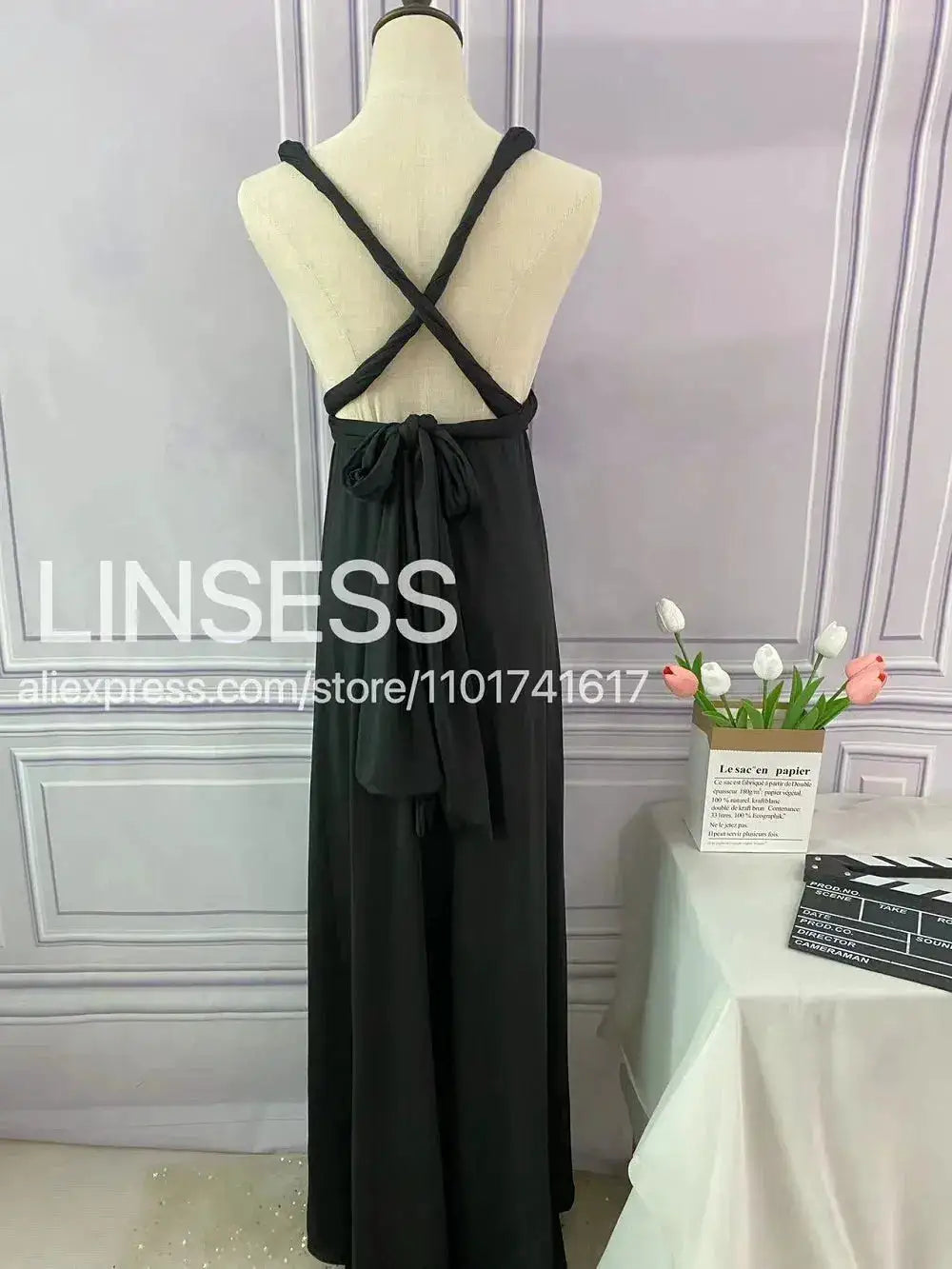 Multiway Maxi Dress Bridesmaid Dress Infinity Cocktail Dress Floor Length Bridesmaid Dress Maxi Dress for Bridesmaid Gifts by Dropshipman