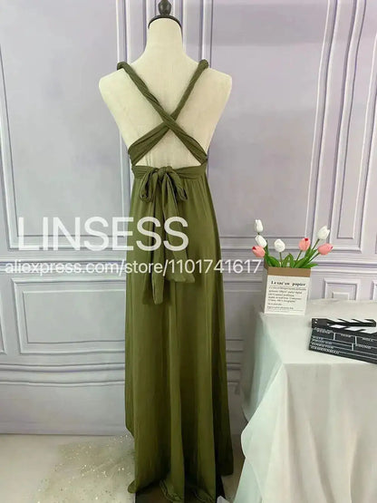 Multiway Maxi Dress Bridesmaid Dress Infinity Cocktail Dress Floor Length Bridesmaid Dress Maxi Dress for Bridesmaid Gifts by Dropshipman