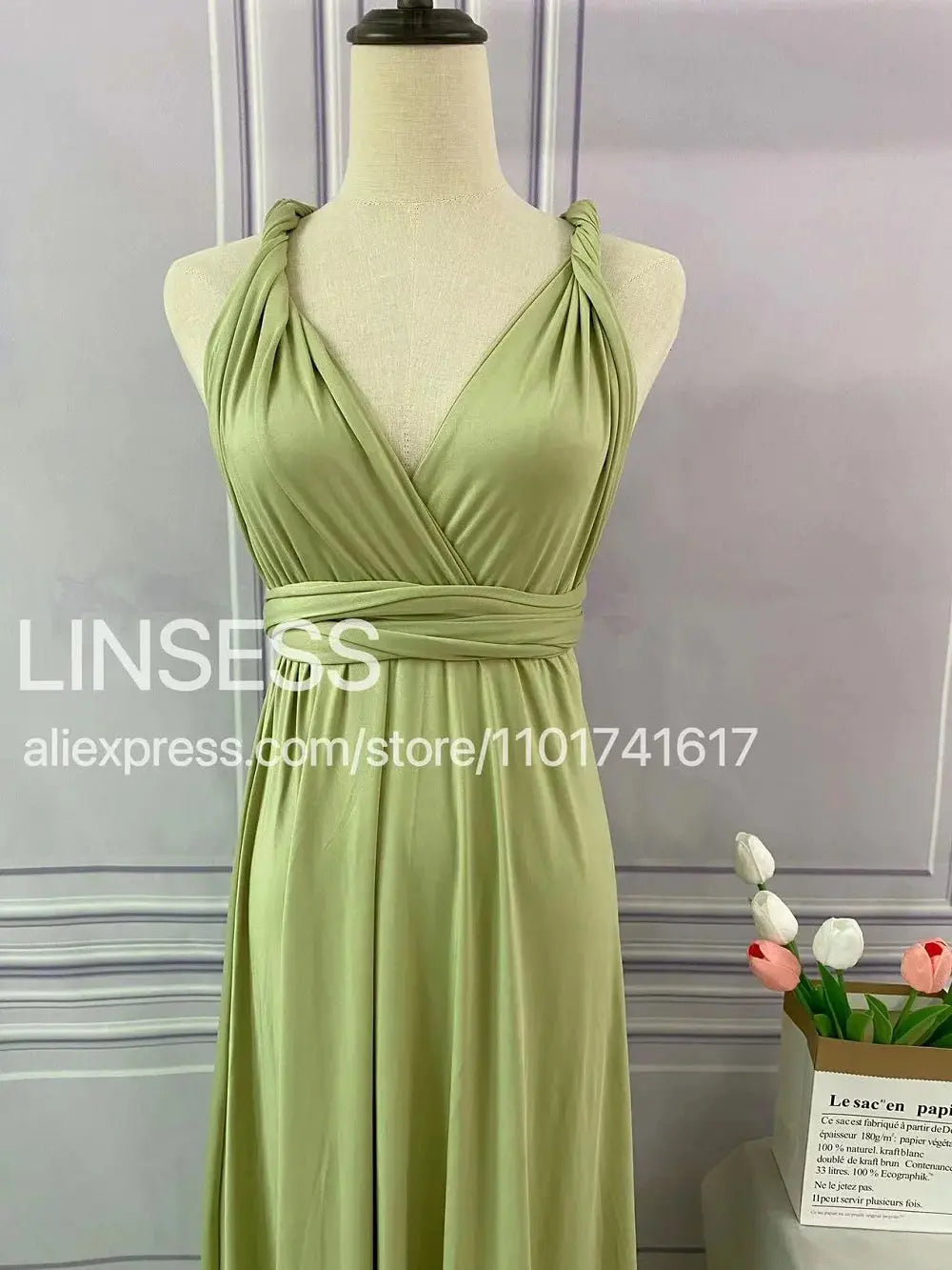 Multiway Maxi Dress Bridesmaid Dress Infinity Cocktail Dress Floor Length Bridesmaid Dress Maxi Dress for Bridesmaid Gifts SHOPEZRA L.L.C.