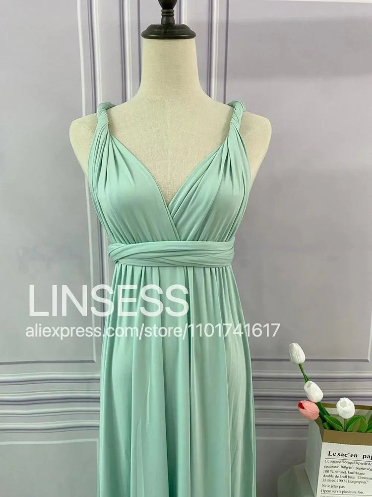 Multiway Maxi Dress Bridesmaid Dress Infinity Cocktail Dress Floor Length Bridesmaid Dress Maxi Dress for Bridesmaid Gifts SHOPEZRA L.L.C.