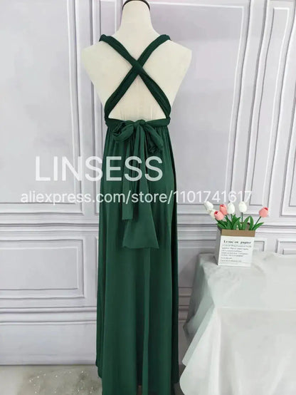 Multiway Maxi Dress Bridesmaid Dress Infinity Cocktail Dress Floor Length Bridesmaid Dress Maxi Dress for Bridesmaid Gifts by Dropshipman