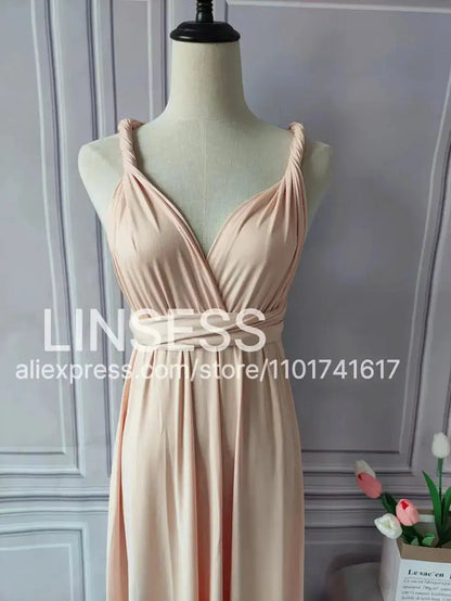Multiway Maxi Dress Bridesmaid Dress Infinity Cocktail Dress Floor Length Bridesmaid Dress Maxi Dress for Bridesmaid Gifts by Dropshipman