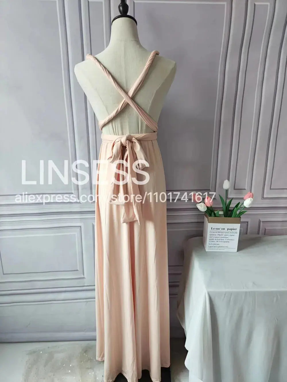 Multiway Maxi Dress Bridesmaid Dress Infinity Cocktail Dress Floor Length Bridesmaid Dress Maxi Dress for Bridesmaid Gifts SHOPEZRA L.L.C.