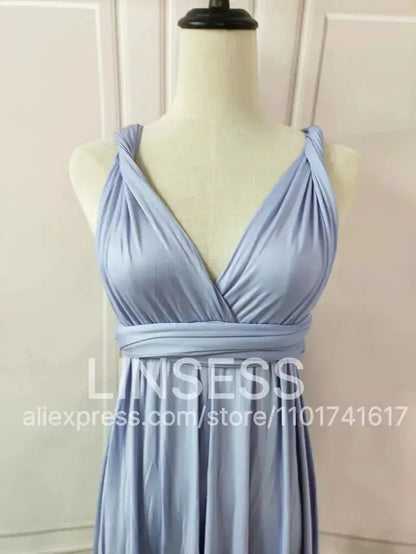 Multiway Maxi Dress Bridesmaid Dress Infinity Cocktail Dress Floor Length Bridesmaid Dress Maxi Dress for Bridesmaid Gifts by Dropshipman