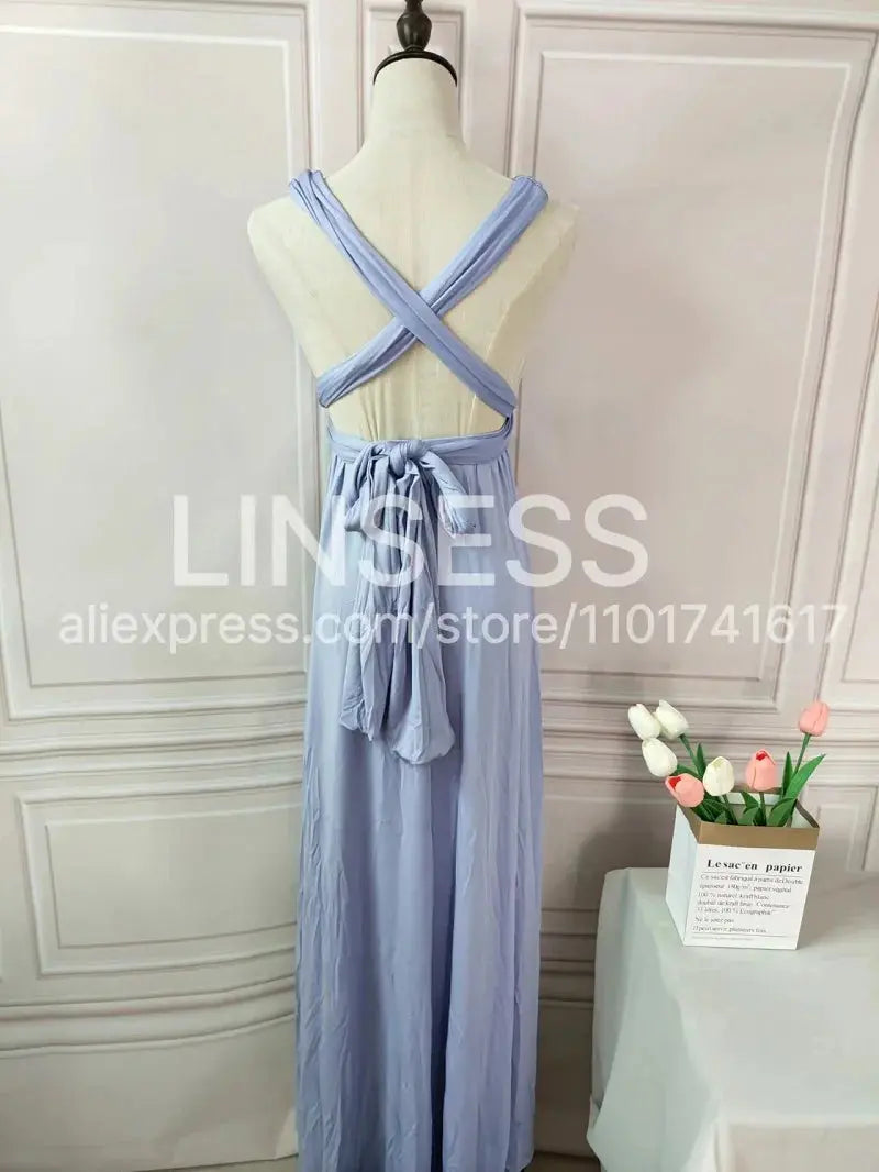 Multiway Maxi Dress Bridesmaid Dress Infinity Cocktail Dress Floor Length Bridesmaid Dress Maxi Dress for Bridesmaid Gifts SHOPEZRA L.L.C.
