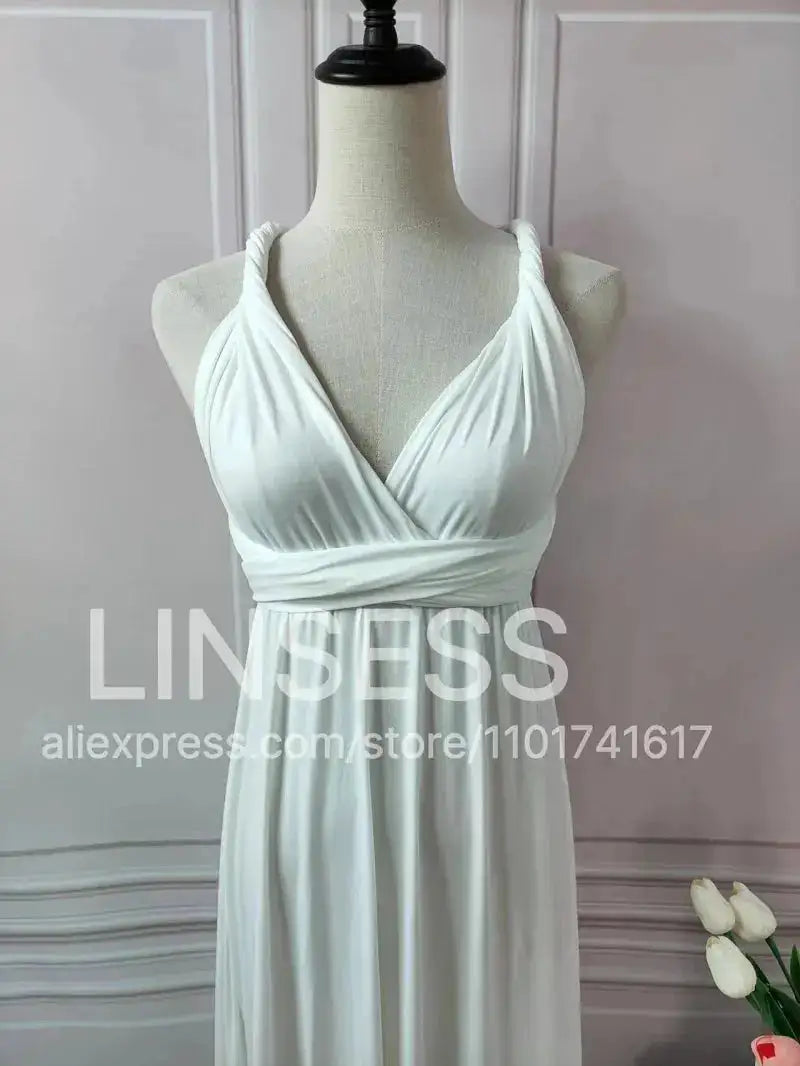 Multiway Maxi Dress Bridesmaid Dress Infinity Cocktail Dress Floor Length Bridesmaid Dress Maxi Dress for Bridesmaid Gifts by Dropshipman