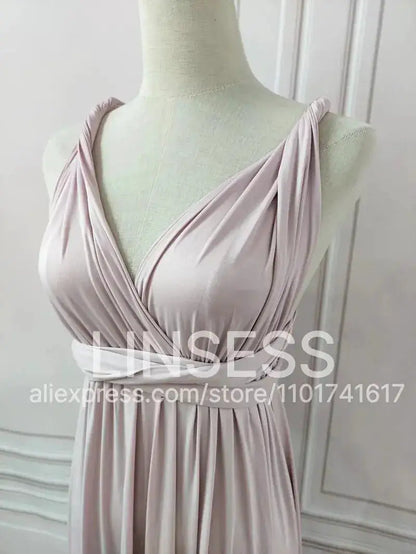 Multiway Maxi Dress Bridesmaid Dress Infinity Cocktail Dress Floor Length Bridesmaid Dress Maxi Dress for Bridesmaid Gifts by Dropshipman