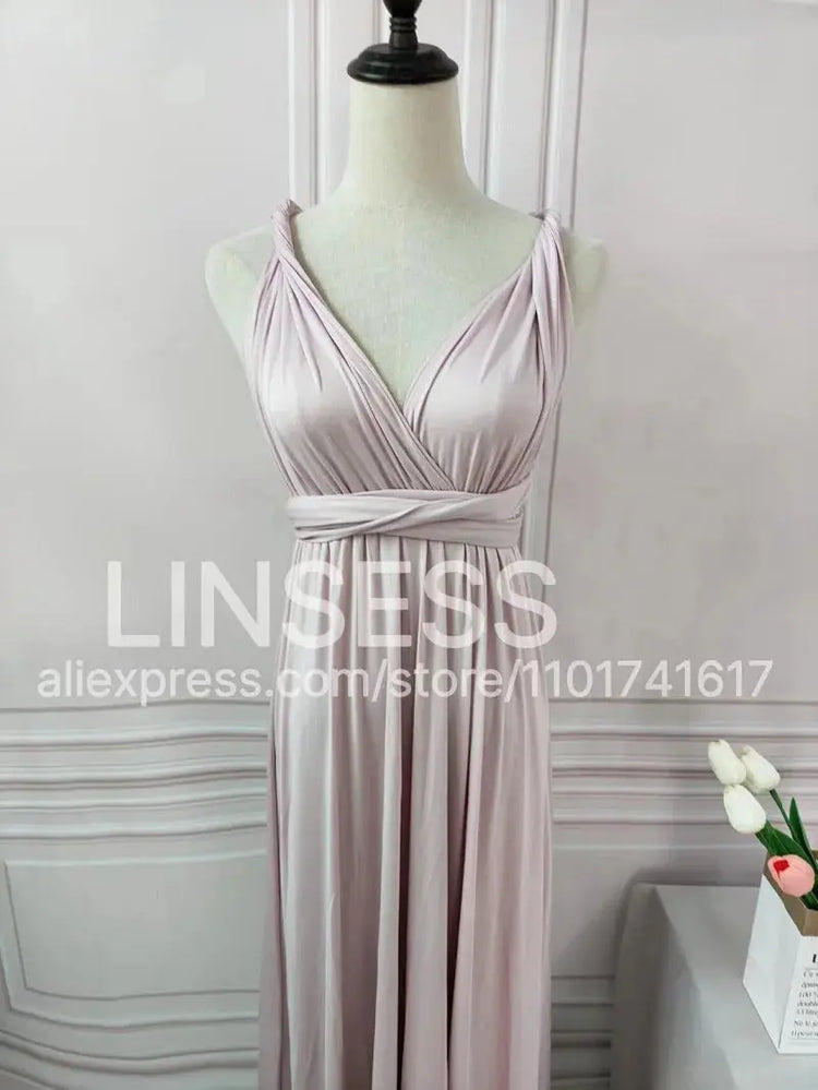 Multiway Maxi Dress Bridesmaid Dress Infinity Cocktail Dress Floor Length Bridesmaid Dress Maxi Dress for Bridesmaid Gifts SHOPEZRA L.L.C.