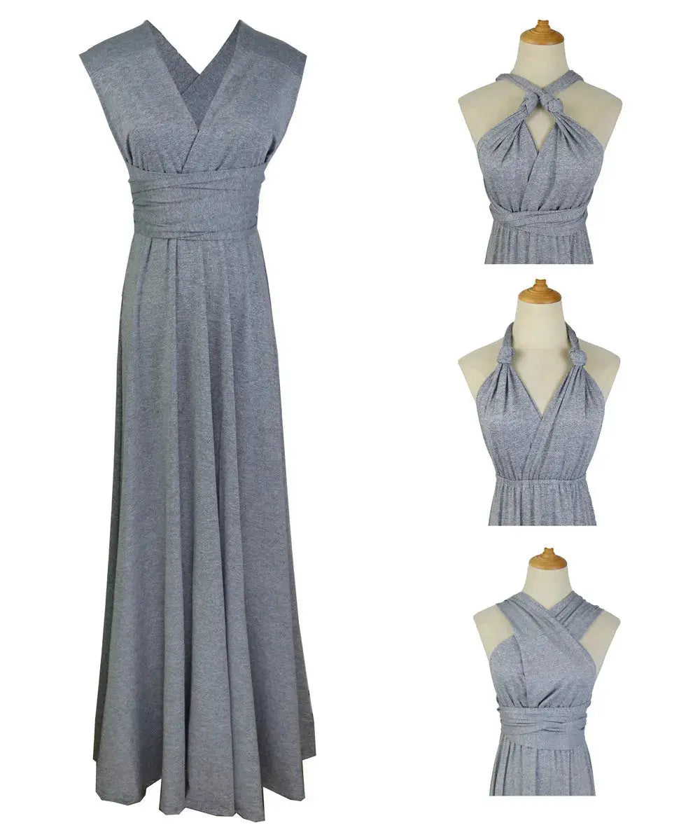 Multiway Maxi Dress Bridesmaid Dress Infinity Cocktail Dress Floor Length Bridesmaid Dress Maxi Dress for Bridesmaid Gifts SHOPEZRA L.L.C.