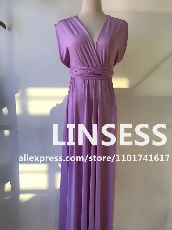 Multiway Maxi Dress Bridesmaid Dress Infinity Cocktail Dress Floor Length Bridesmaid Dress Maxi Dress for Bridesmaid Gifts SHOPEZRA L.L.C.