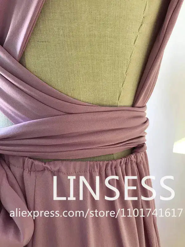 Multiway Maxi Dress Bridesmaid Dress Infinity Cocktail Dress Floor Length Bridesmaid Dress Maxi Dress for Bridesmaid Gifts by Dropshipman