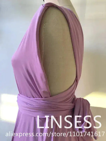 Multiway Maxi Dress Bridesmaid Dress Infinity Cocktail Dress Floor Length Bridesmaid Dress Maxi Dress for Bridesmaid Gifts by Dropshipman