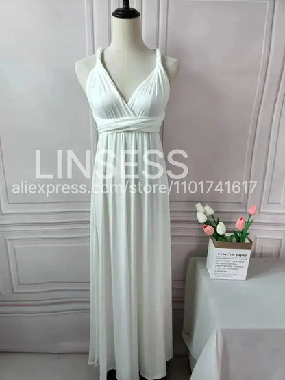 Multiway Maxi Dress Bridesmaid Dress Infinity Cocktail Dress Floor Length Bridesmaid Dress Maxi Dress for Bridesmaid Gifts by Dropshipman