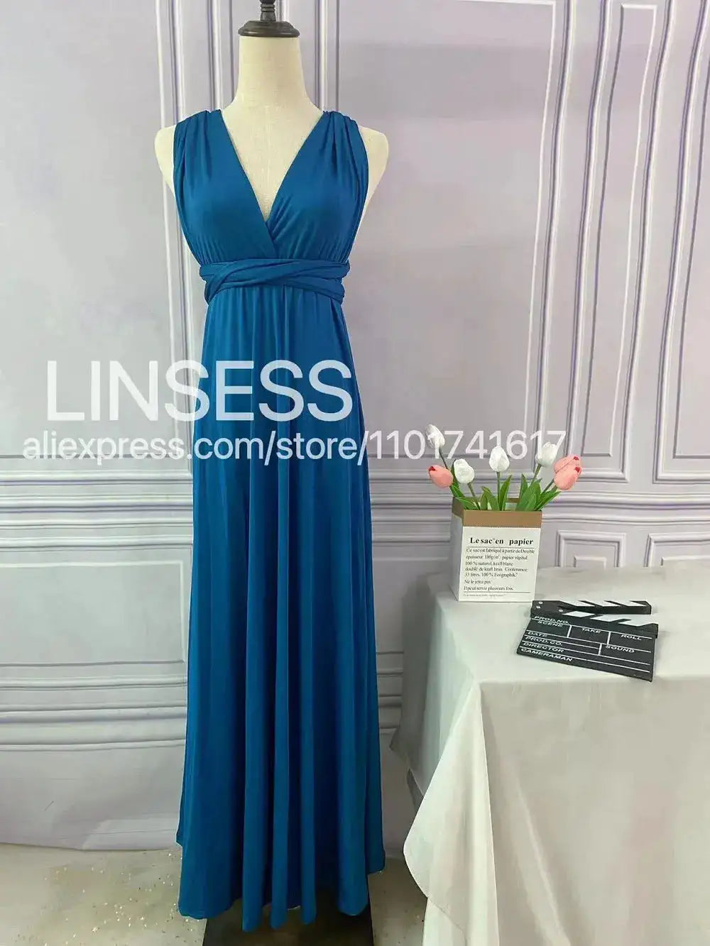Multiway Maxi Dress Bridesmaid Dress Infinity Cocktail Dress Floor Length Bridesmaid Dress Maxi Dress for Bridesmaid Gifts by Dropshipman