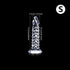 Transparent Dragon Scale Dildo with suction cup, anal and vaginal plug, designed for female pleasure and masturbation.