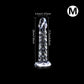 Transparent Dragon Scale Dildo with suction cup, anal plug, and vaginal masturbator designed for women, from SHOPEZRA L.L.C.
