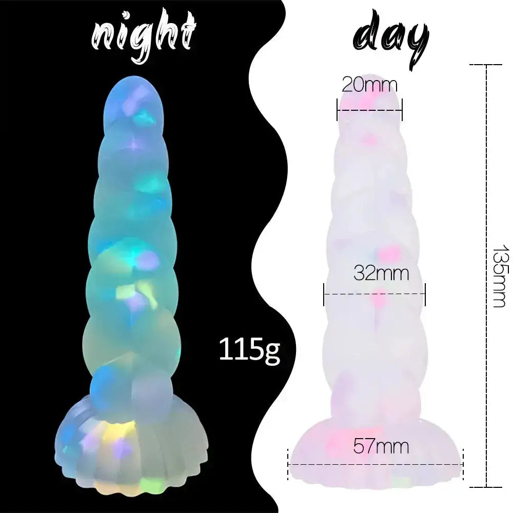 Glowing Dildo Realistic Penis Sex Toys for Women Masturbate Jelly Dildo Anal Plug Adult Toys Big Dick Erotic Sex Shop by Dropshipman