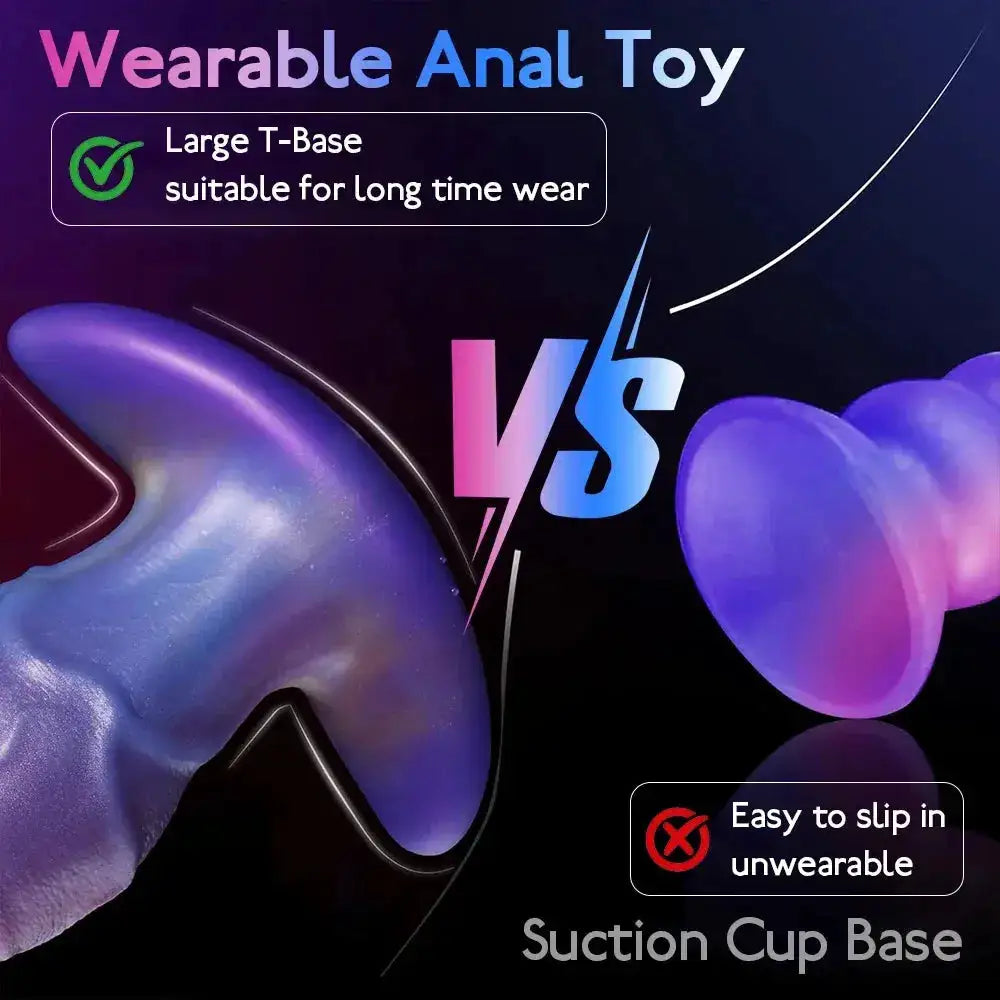 Realistic Huge Silicone Dildo Wearable Anal Plug Dilator Stimulate Vaginal Anus ButtPlug Sex Toys For Women Men Adult Products by Dropshipman