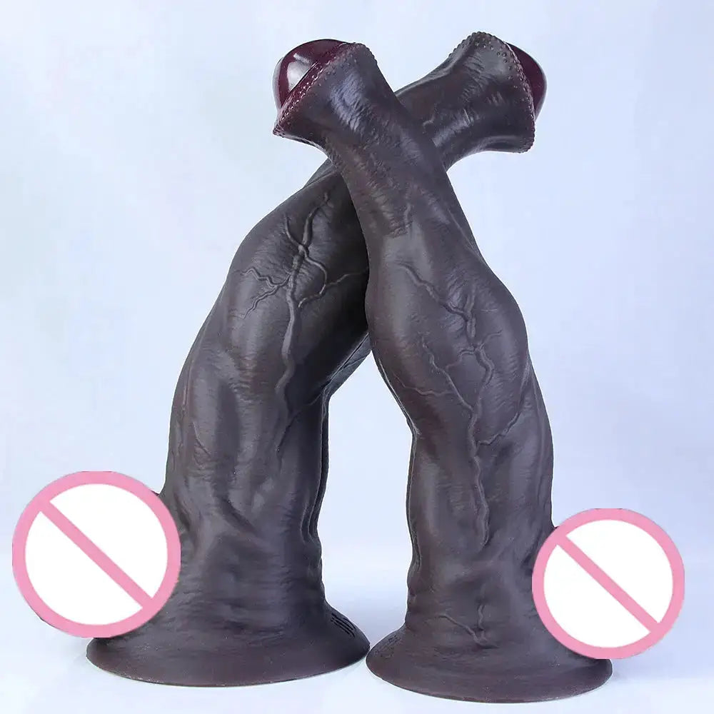 Super Huge Horse Dildo Strong Muscular Male Animal Big Penis Sex Toy Suction Cup for Female G-spot Stimulation Anal Masturbation by Dropshipman