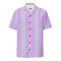Tropical Aristocracy Performance Button Down Shirt by SHOPEZRA L.L.C. from the Brinks Island Collection, featuring vibrant tropical print.