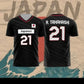 Japan National Volleyball Team Yuji Nishida No.1 Jersey Men Women Breathable Quick Dry Sports T-Shirt SHOPEZRA L.L.C.