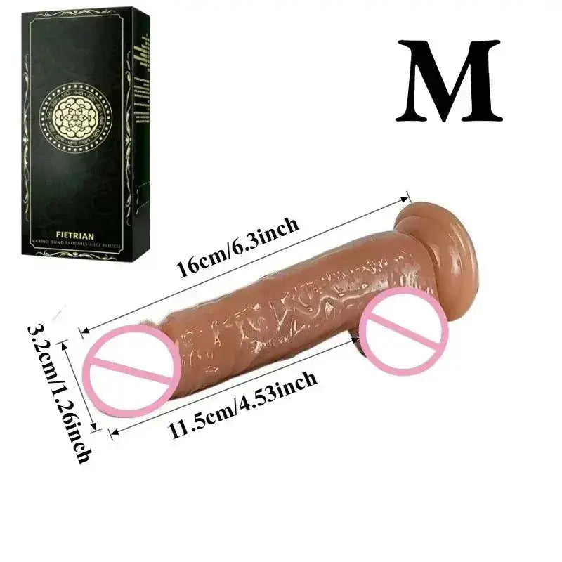 Super Realistic Dildo Waterproof Silicone Adult Sex Toys Anal Butt Plug Vagina Massager Masturbators Penis Penetration Cock Dick by Dropshipman