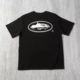 2026 Summer New Small Boat Printed Short Sleeve T-shirt Loose Round Neck Breathable Half Sleeve Casual Fashion Trend Brand SHOPEZRA L.L.C.