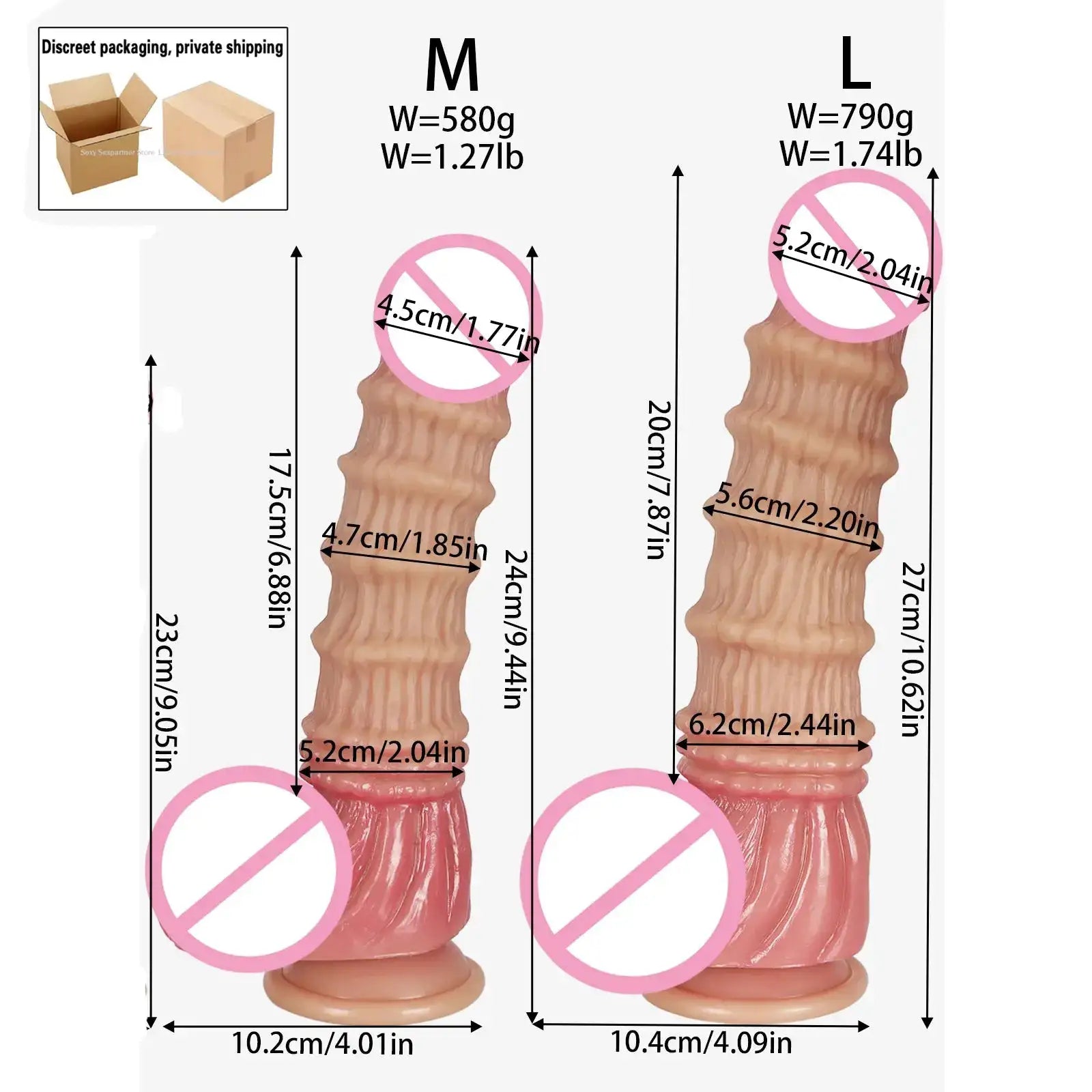 NEW Huge Monster Dildo Nodule Vagina Stimulate Penetration Anal Butt Plug G-Spot Masturbation Dick Sexy Adult Sex Toys For Women by Dropshipman